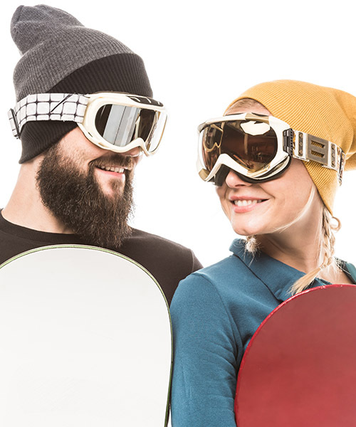 Ski- und Snowboardbrille